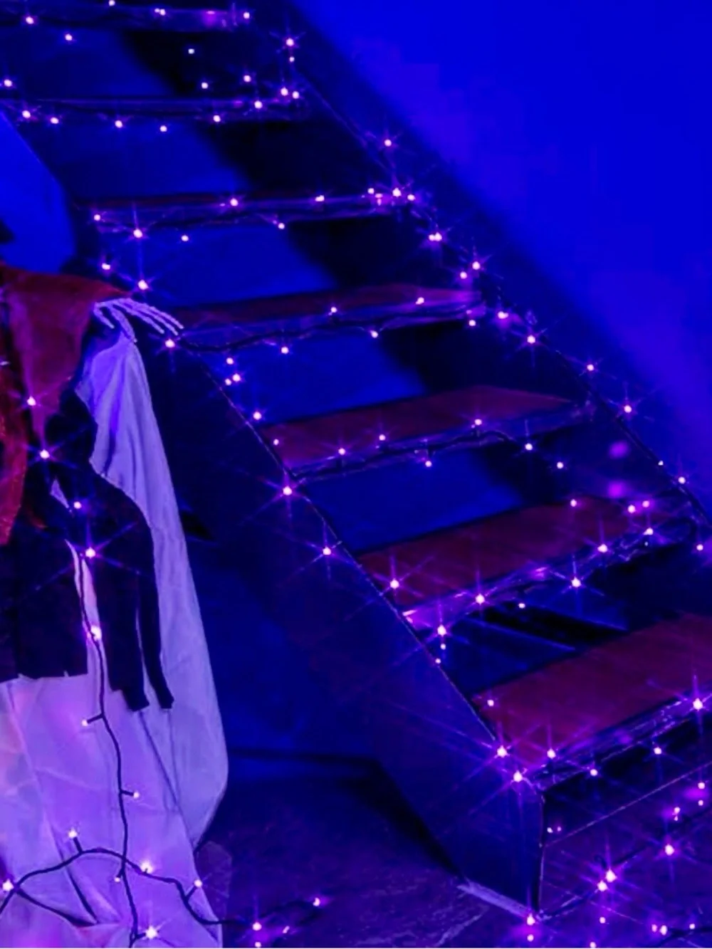 🎵 🎶Musical, Purple, LED String Lights for Home Party Decorations🎵🎶